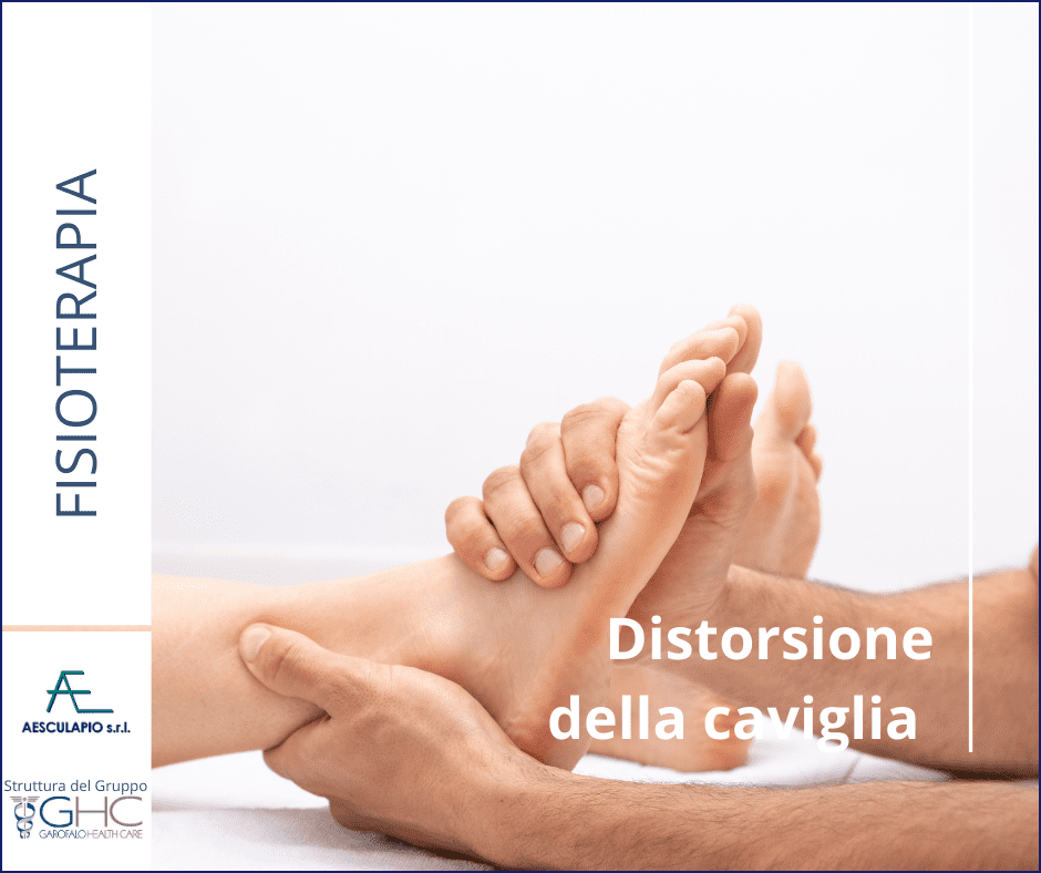 Distorsione della caviglia e fisioterapia