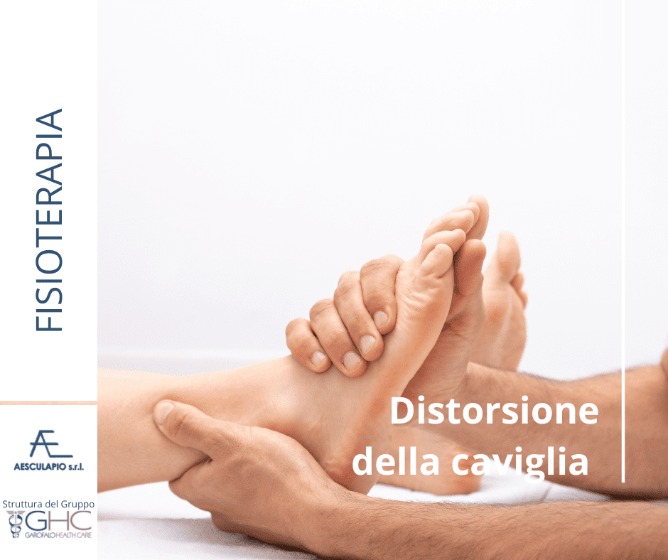 Distorsione della caviglia e fisioterapia